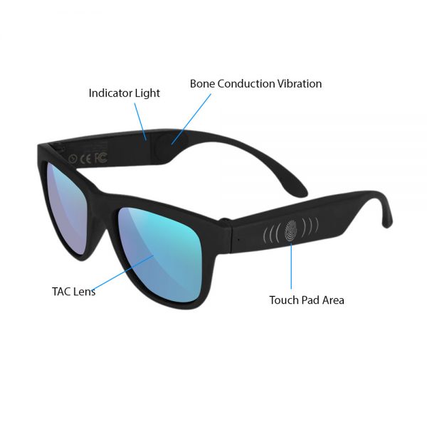Tekt Bone Conduction Sunglasses Features Tekt Bone Conduction Sunglasses Features